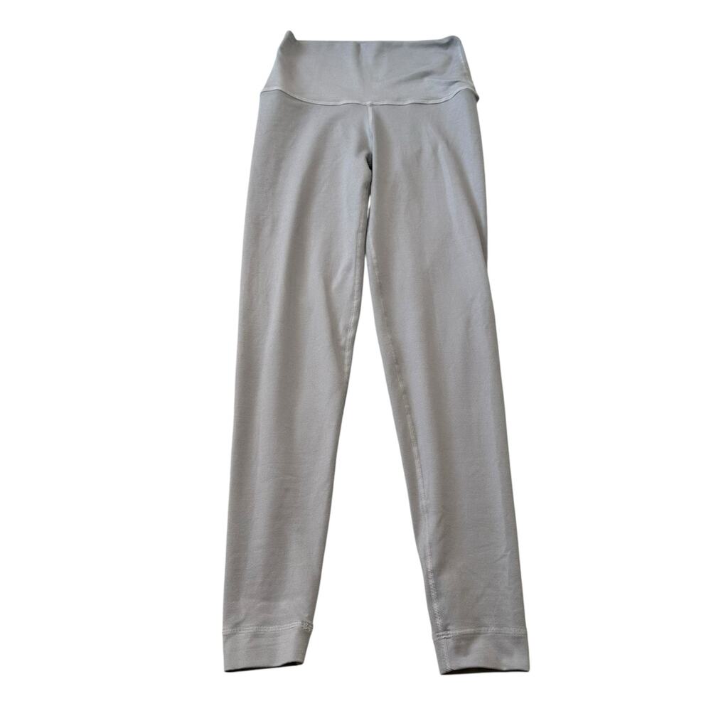 SET ACTIVE Gray Pull On 25" Inseam Leggings Workout Gym‎ Women's Size Small